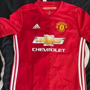 Adidas Manchester United Red Jersey
